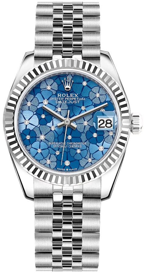 rolex with flower face|rolex datejust 278274.